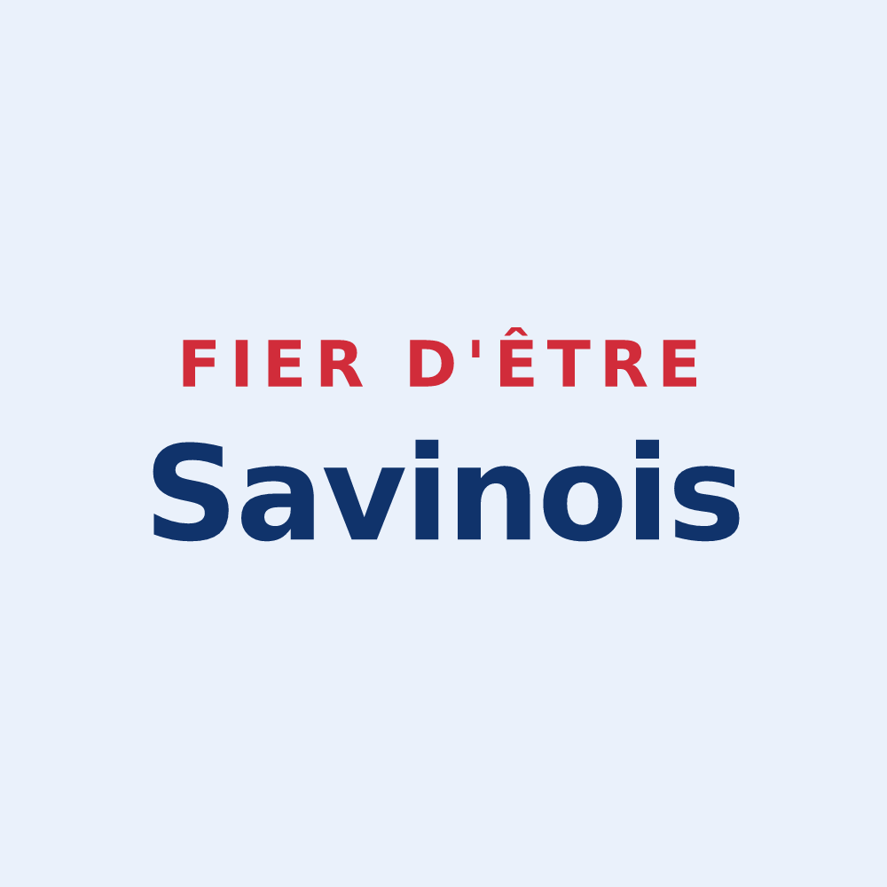 Sticker « Fier d'être Savinois » — design pour Saint-Savinien