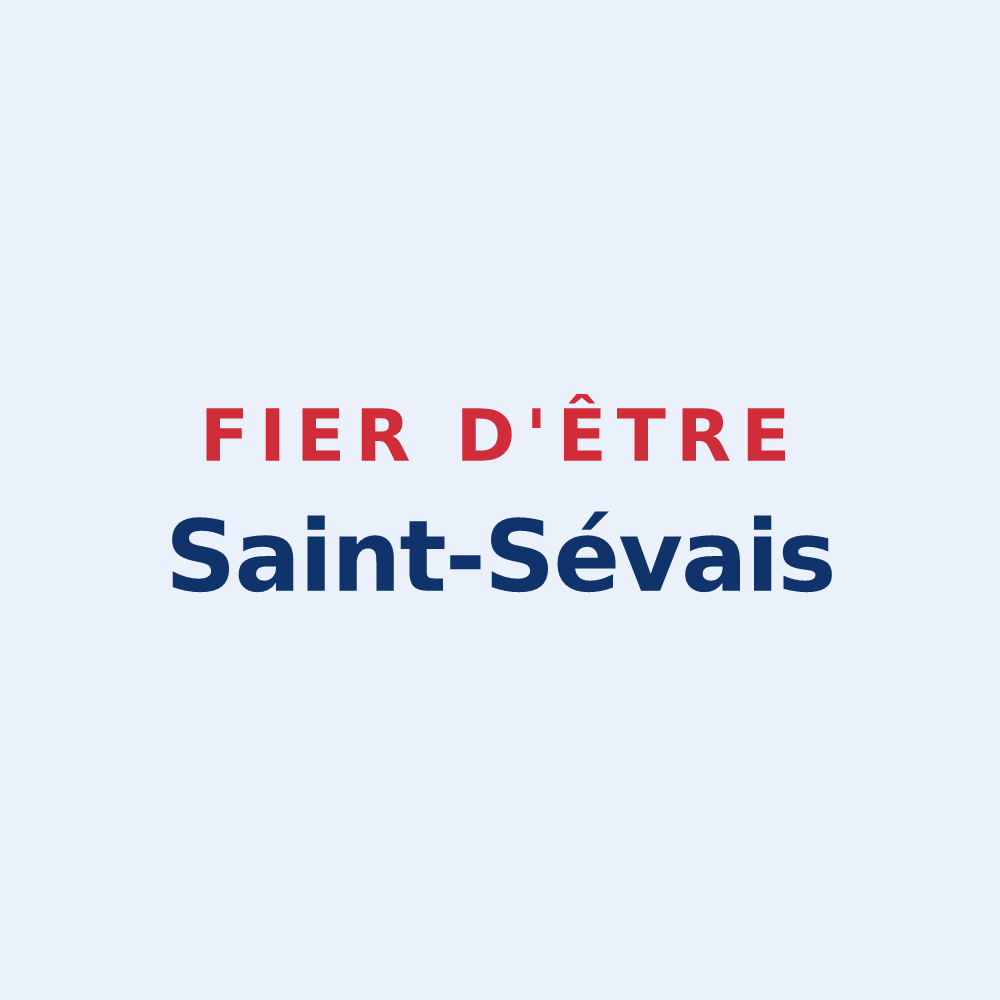 Sticker « Fier d'être Saint-Sévais » — design pour Saint-Sève