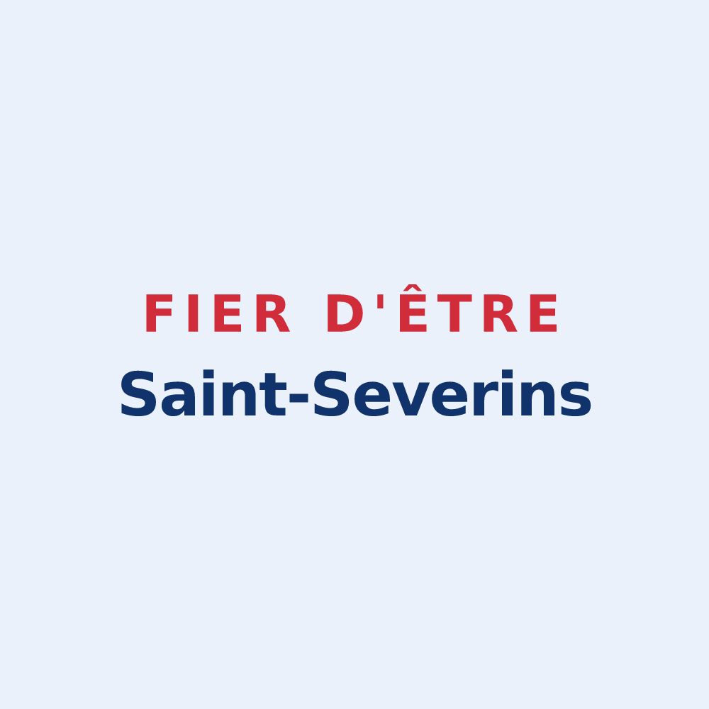 Sticker « Fier d'être Saint-Severins » — design pour Saint-Sever