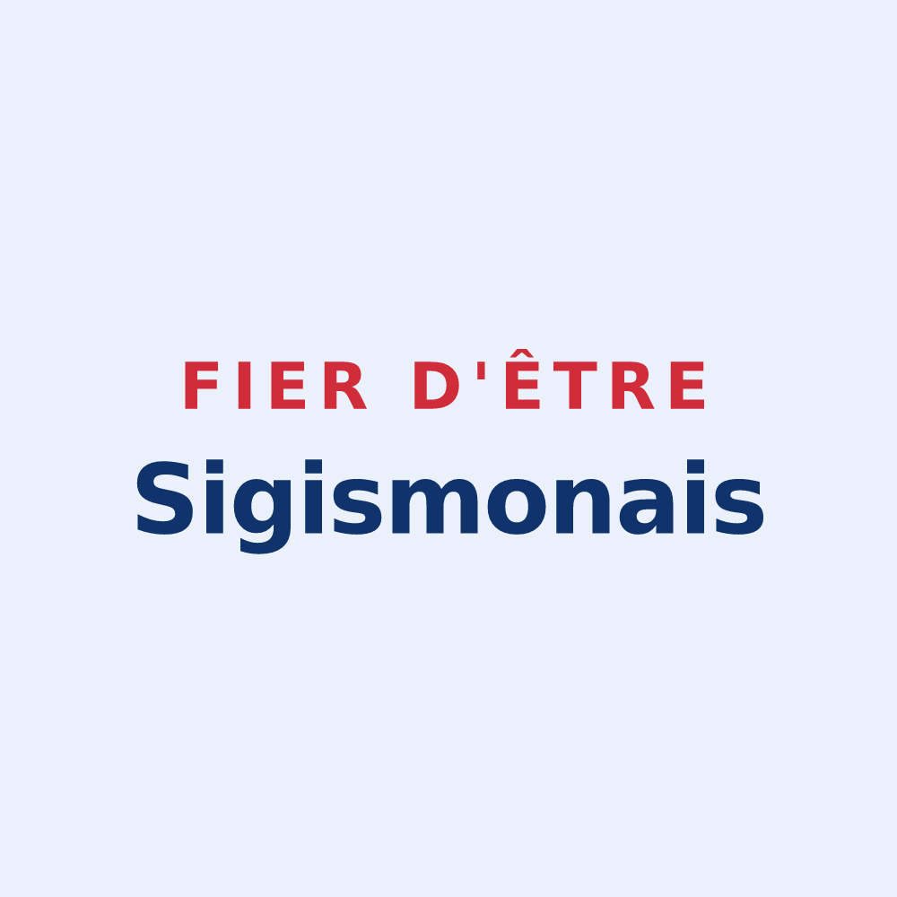 Sticker « Fier d'être Sigismonais » — design pour Saint-Sigismond-de-Clermont