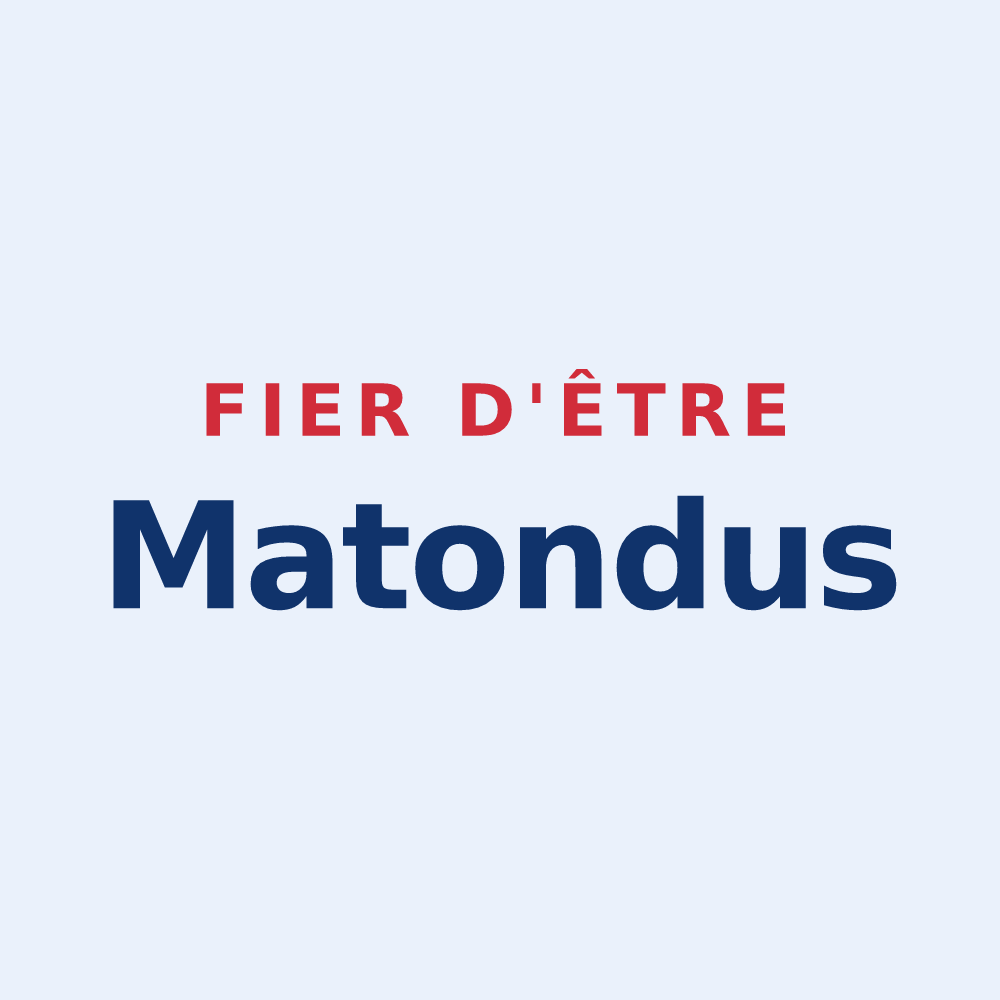 Sticker « Fier d'être Matondus » — design pour Saint-Sigismond