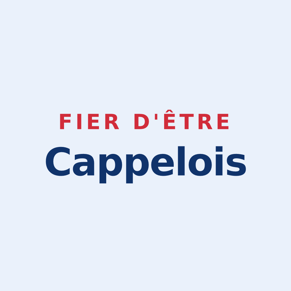 Sticker « Fier d'être Cappelois » — design pour Saint-Sylvestre-Cappel
