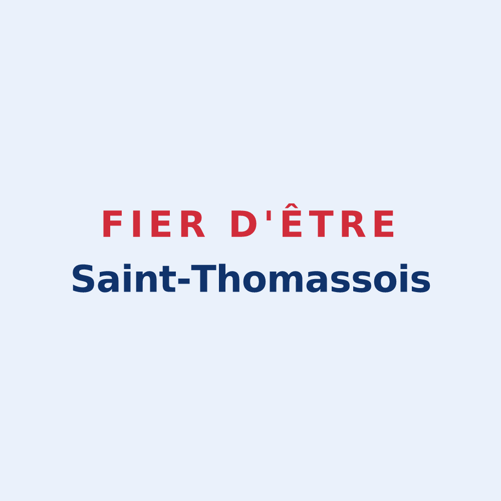 Sticker « Fier d'être Saint-Thomassois » — design pour Saint-Thomas-en-Royans