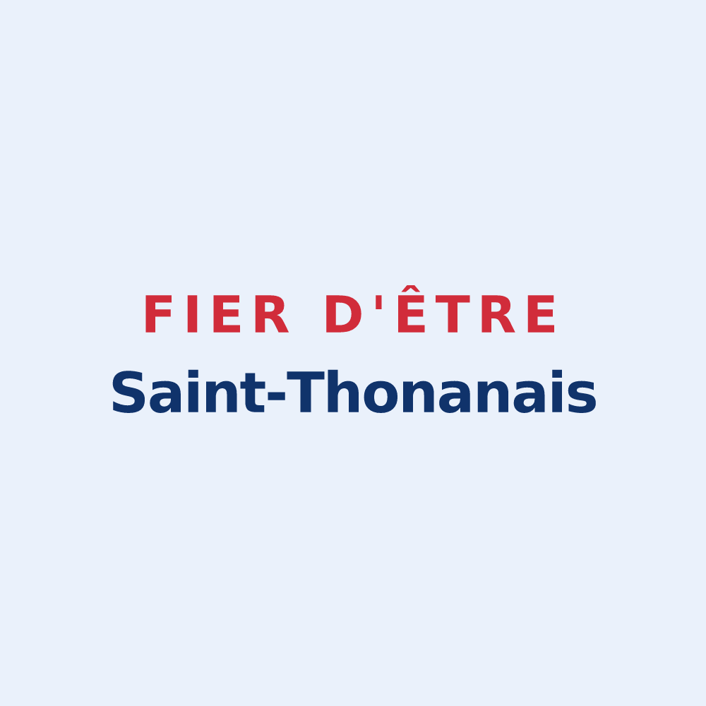 Sticker « Fier d'être Saint-Thonanais » — design pour Saint-Thonan