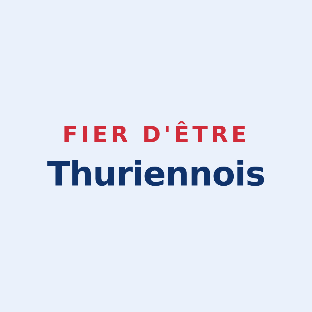 Sticker « Fier d'être Thuriennois » — design pour Saint-Thurien