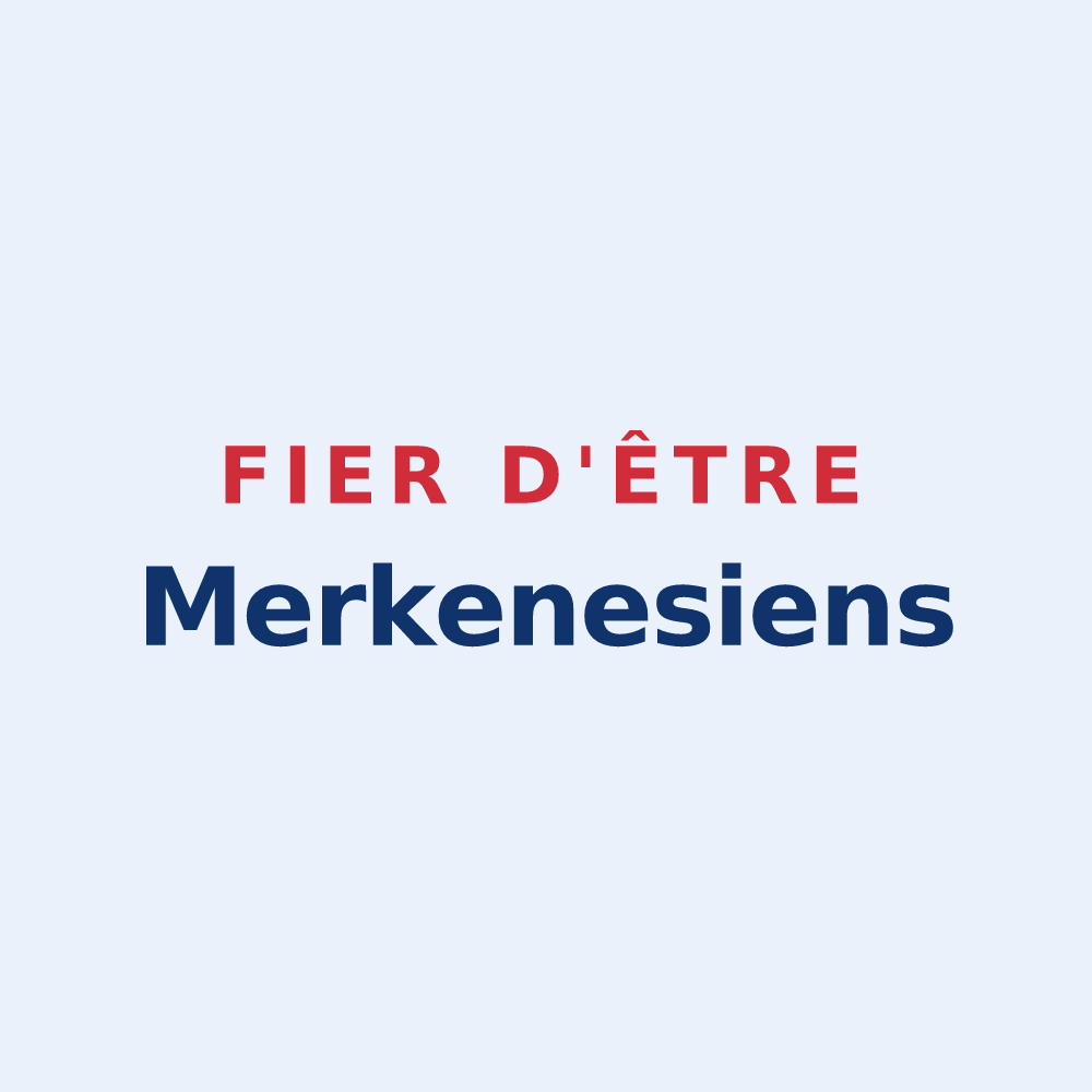 Sticker « Fier d'être Merkenesiens » — design pour Saint-Tricat