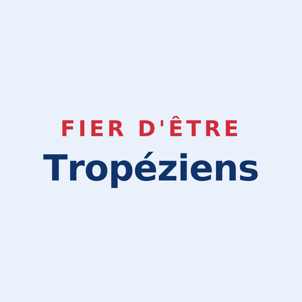 Sticker « Fier d'être Tropéziens » — design pour Saint-Tropez