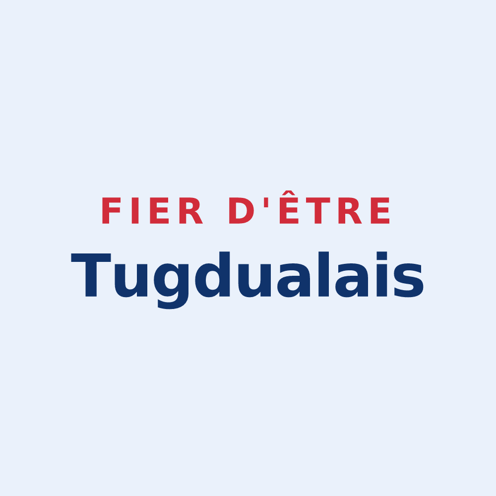 Sticker « Fier d'être Tugdualais » — design pour Saint-Tugdual