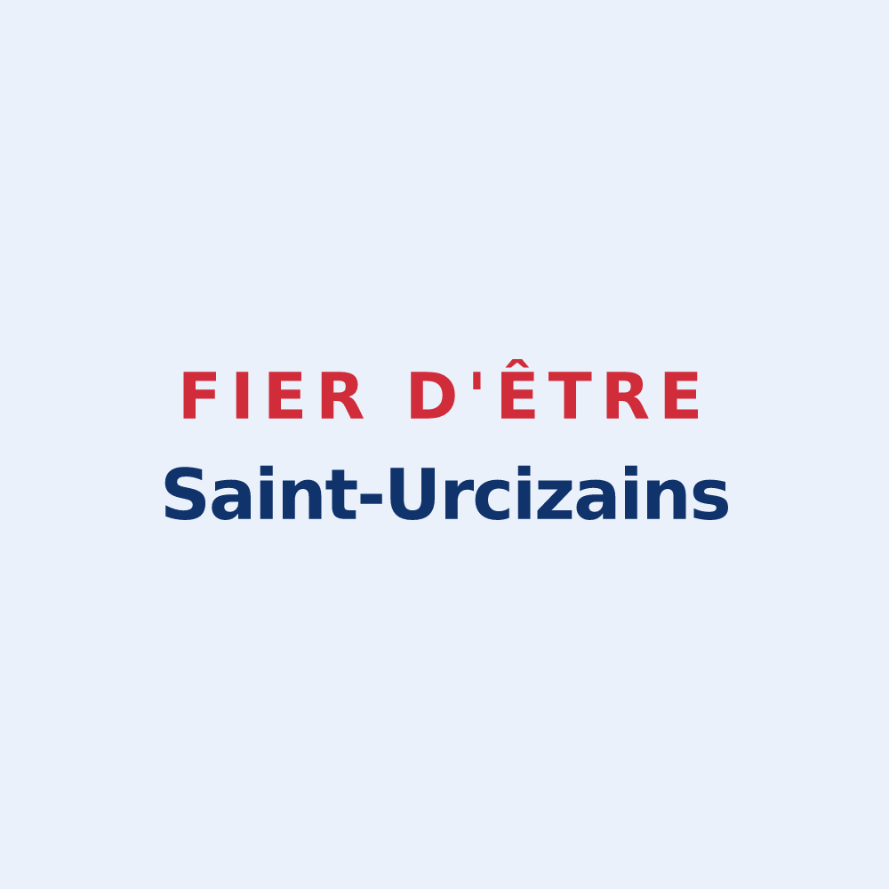 Sticker « Fier d'être Saint-Urcizains » — design pour Saint-Urcize