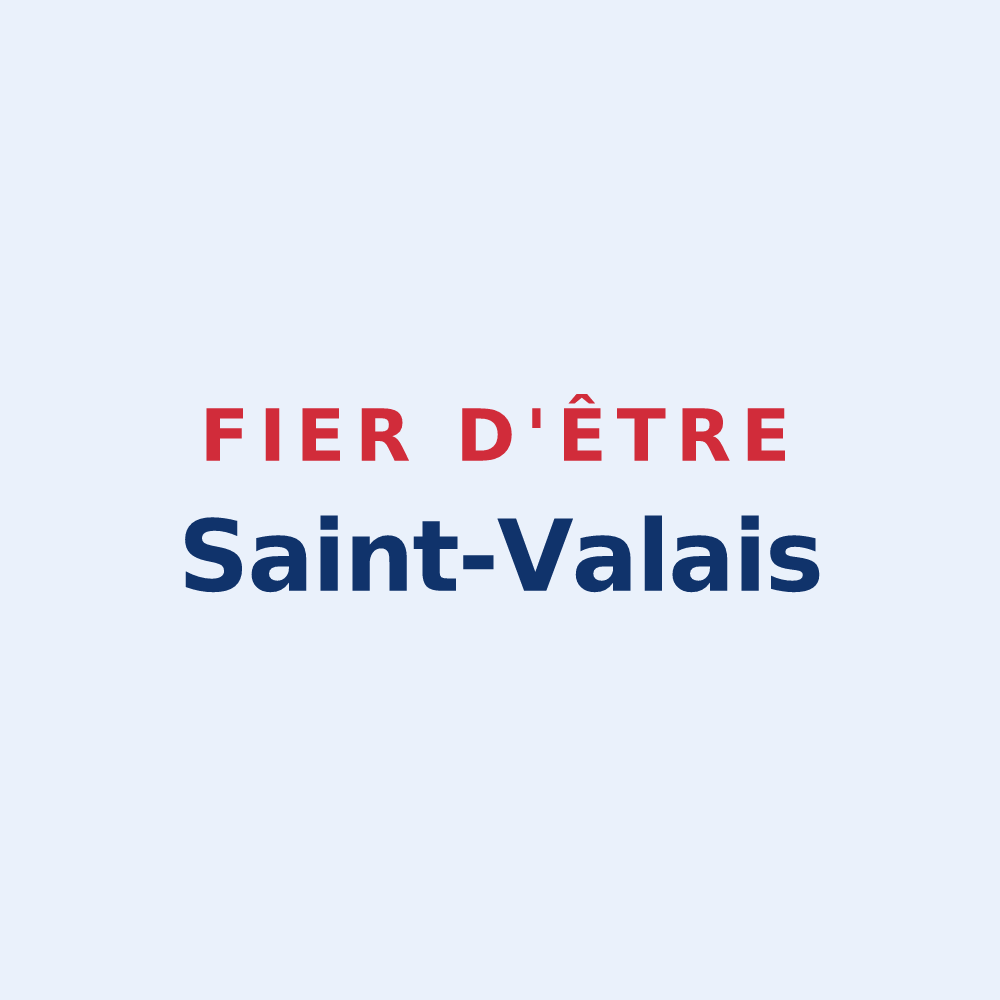 Sticker « Fier d'être Saint-Valais » — design pour Saint-Vaast-du-Val