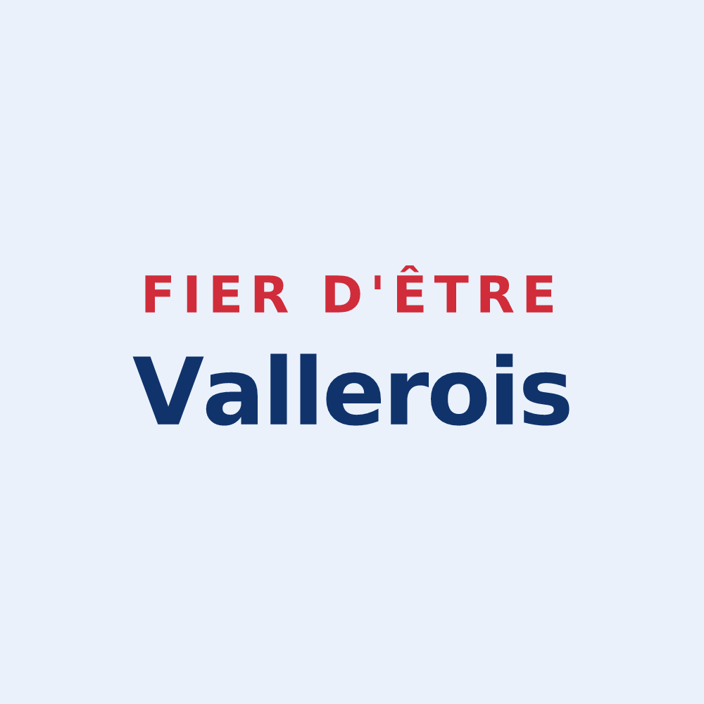 Sticker « Fier d'être Vallerois » — design pour Saint-Vallier-de-Thiey