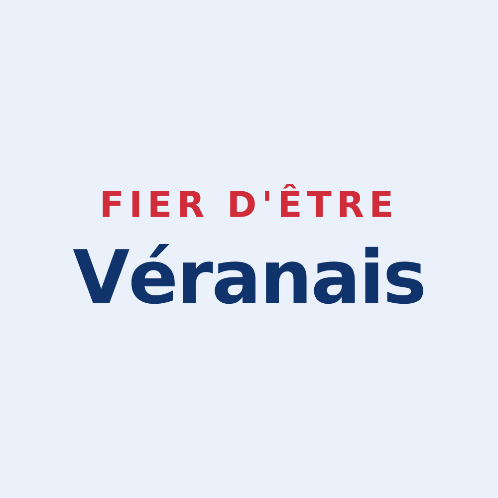 Sticker « Fier d'être Véranais » — design pour Saint-Vérand