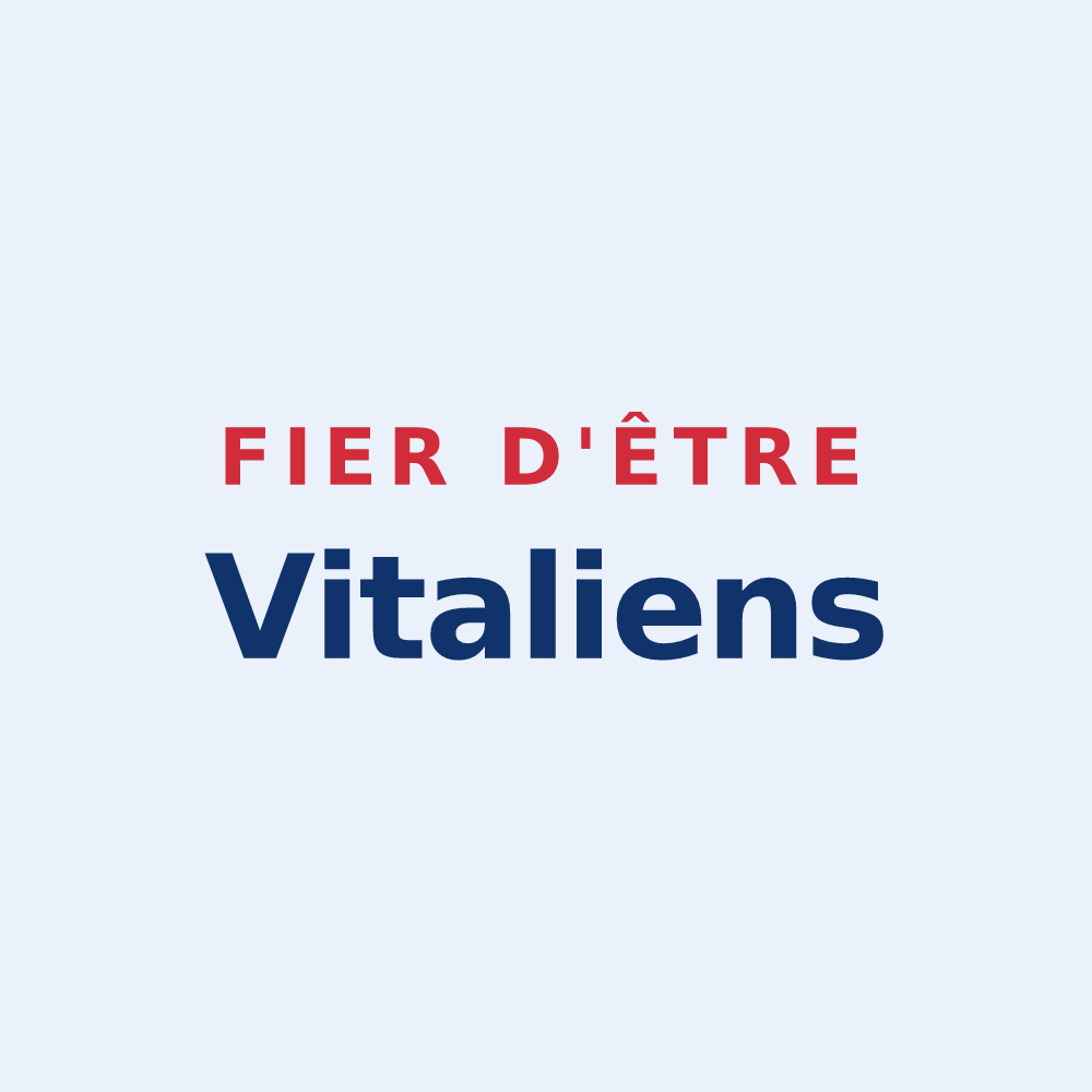 Sticker « Fier d'être Vitaliens » — design pour Saint-Viaud