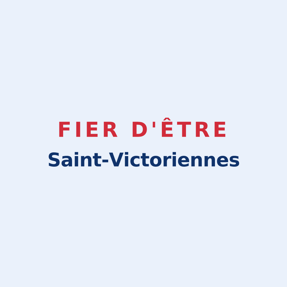 Sticker « Fier d'être Saint-Victoriennes » — design pour Saint-Victoret