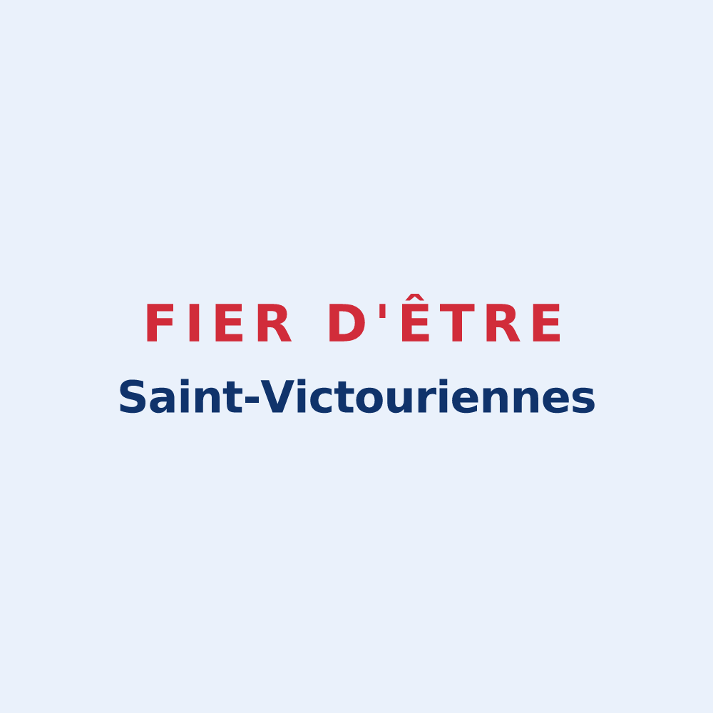 Sticker « Fier d'être Saint-Victouriennes » — design pour Saint-Victour