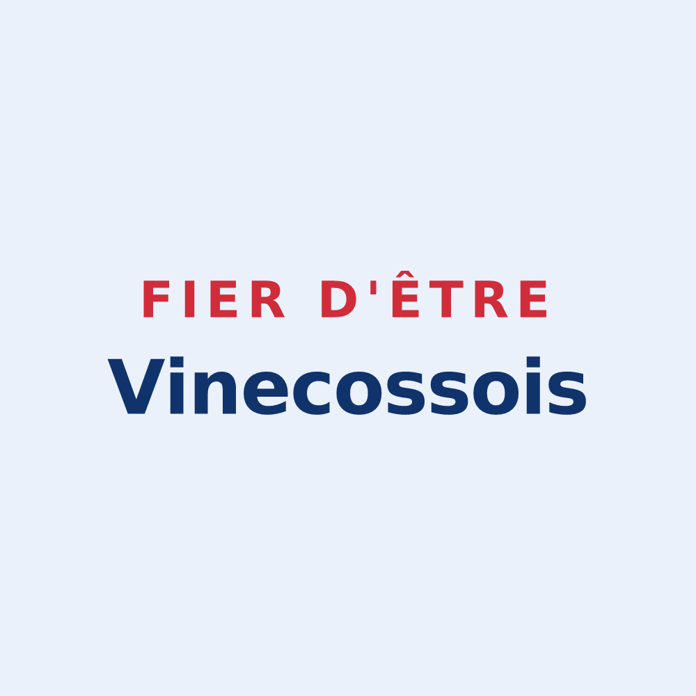 Sticker « Fier d'être Vinecossois » — design pour Saint-Vincent-de-Cosse