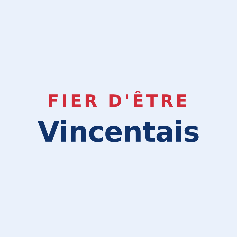 Sticker « Fier d'être Vincentais » — design pour Saint-Vincent-des-Landes