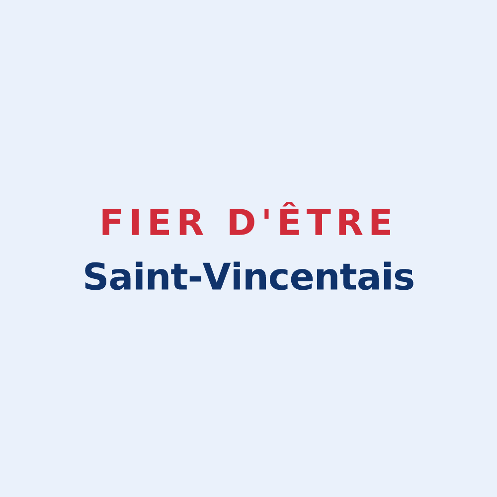 Sticker « Fier d'être Saint-Vincentais » — design pour Saint-Vincent-sur-Jabron