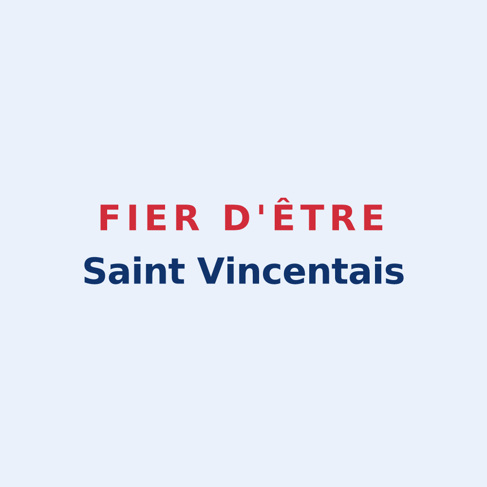 Sticker « Fier d'être Saint Vincentais » — design pour Saint-Vincent-sur-l'Isle