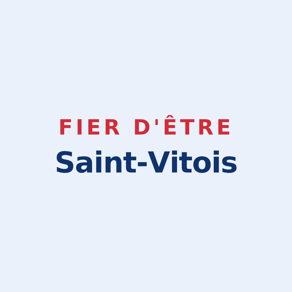Sticker « Fier d'être Saint-Vitois » — design pour Saint-Vit