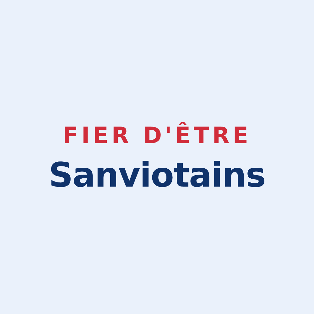 Sticker « Fier d'être Sanviotains » — design pour Saint-Vital