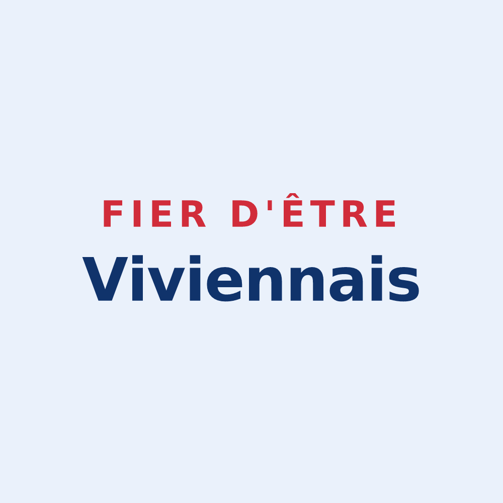 Sticker « Fier d'être Viviennais » — design pour Saint-Vivien-de-Médoc