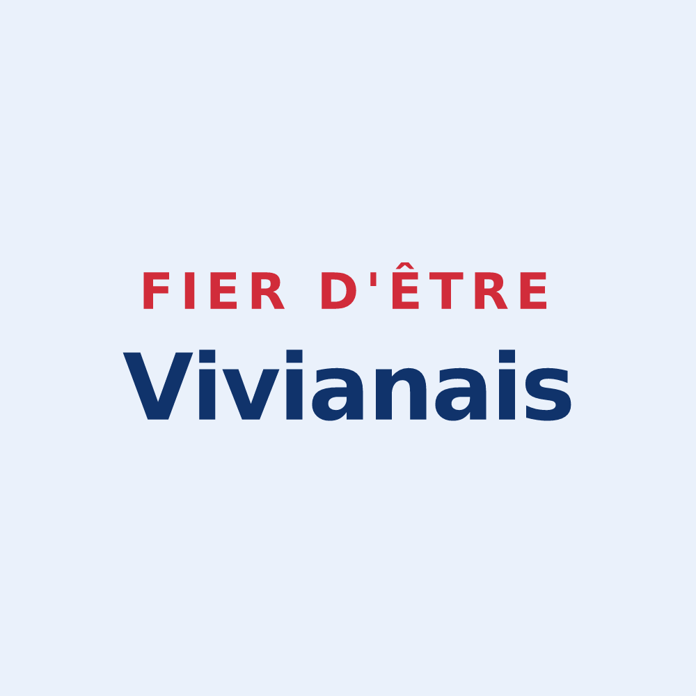 Sticker « Fier d'être Vivianais » — design pour Saint-Vivien