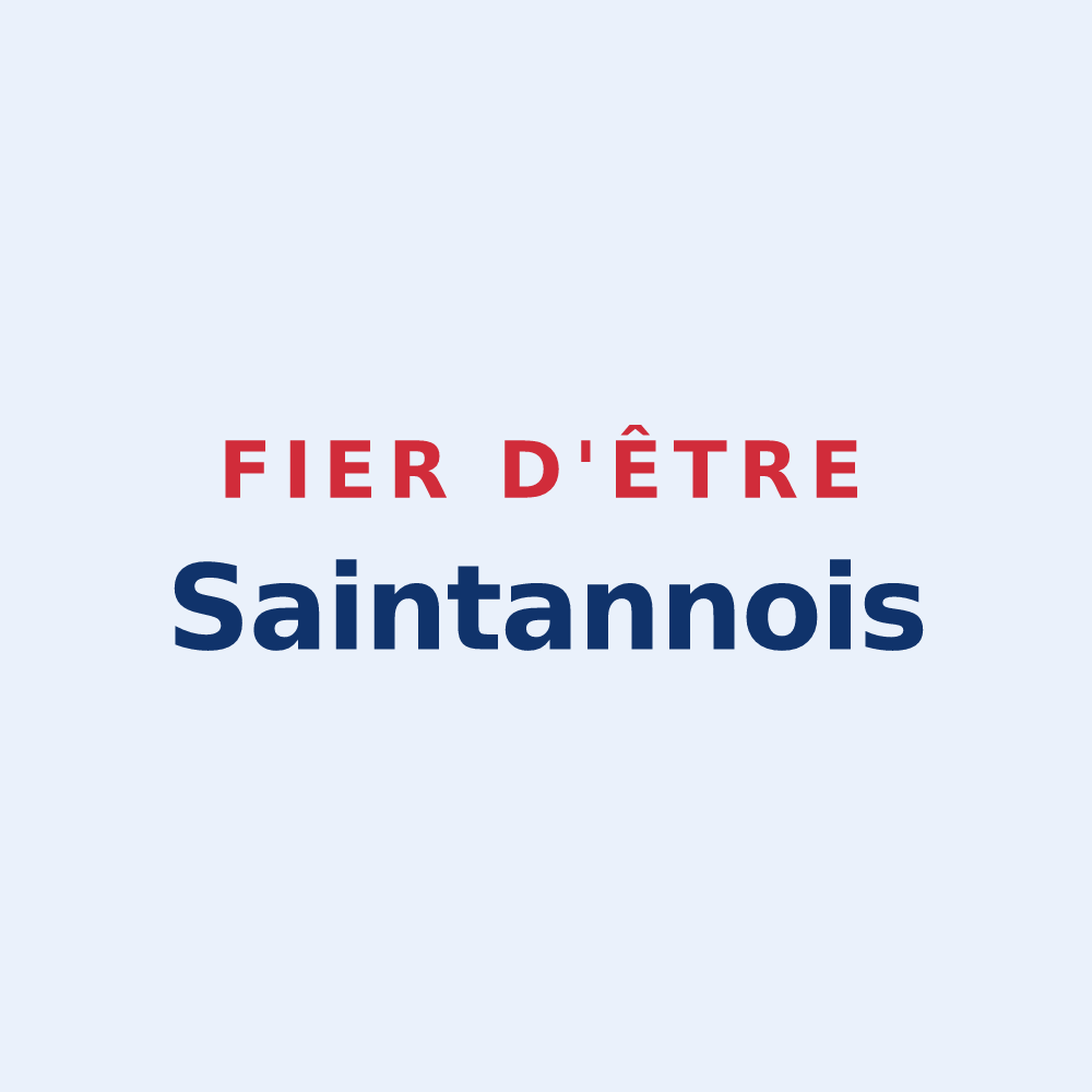 Sticker « Fier d'être Saintannois » — design pour Sainte-Anne