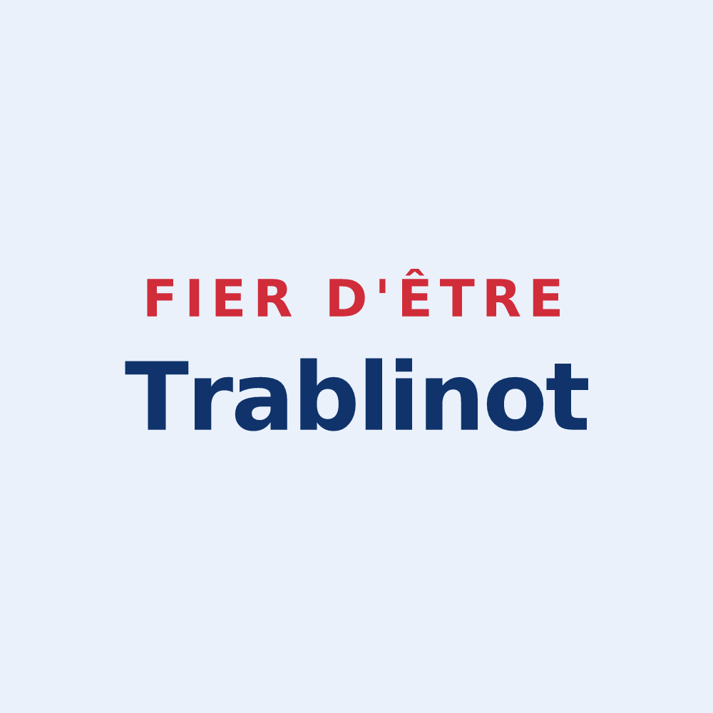 Sticker « Fier d'être Trablinot » — design pour Sainte-Anne-sur-Gervonde