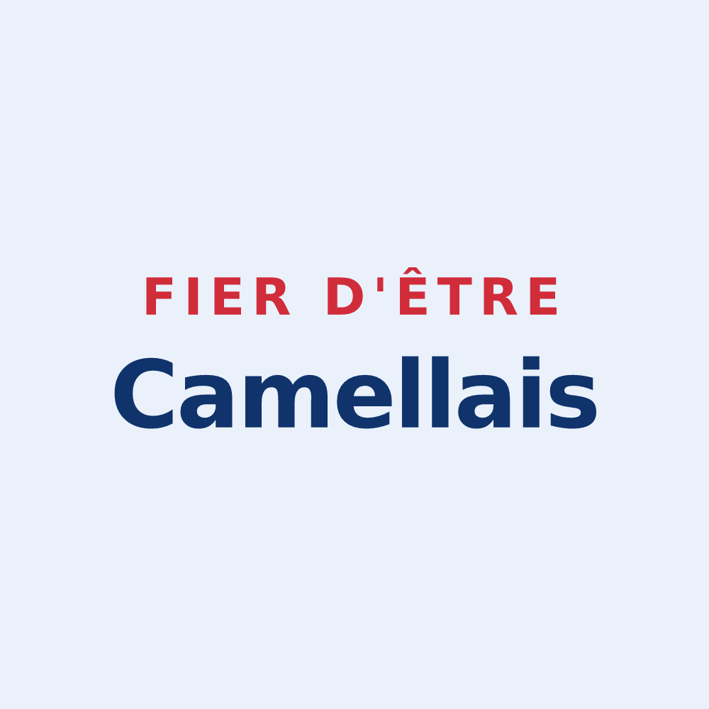 Sticker « Fier d'être Camellais » — design pour Sainte-Camelle