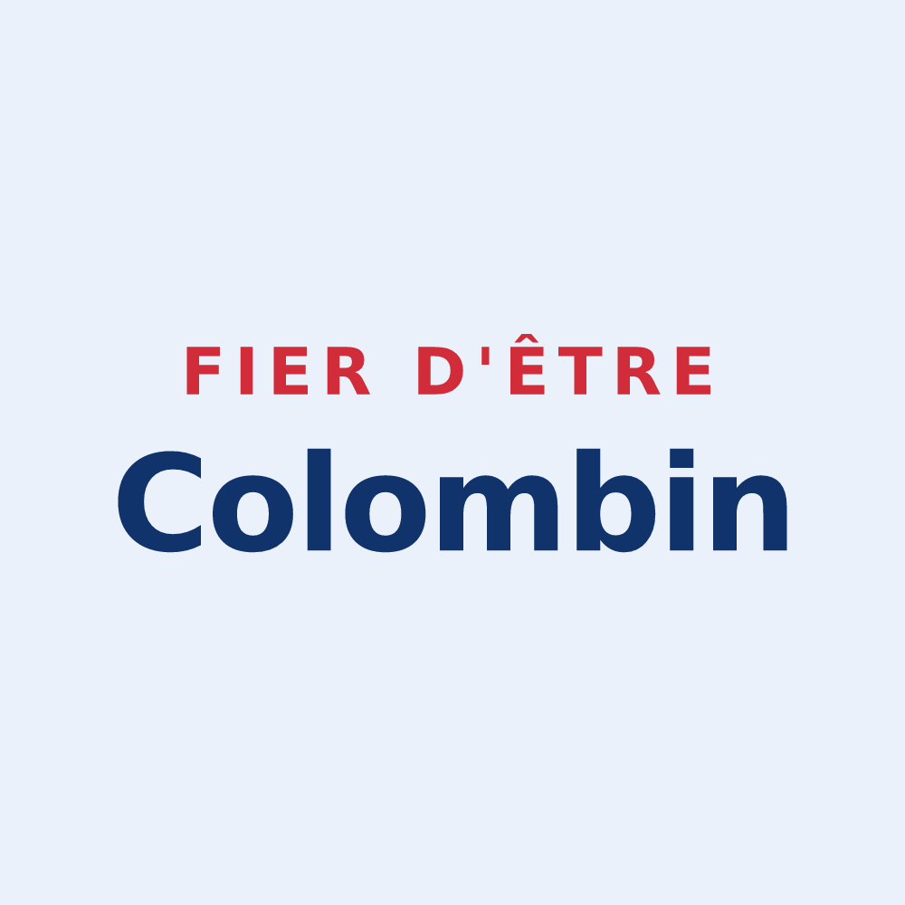 Sticker « Fier d'être Colombin » — design pour Sainte-Colombe-sur-Seine