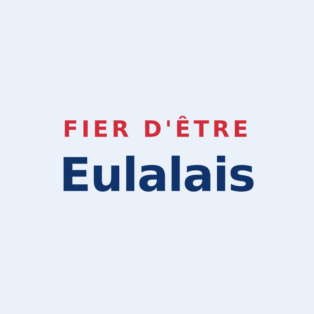 Sticker « Fier d'être Eulalais » — design pour Sainte-Eulalie-d'Ans