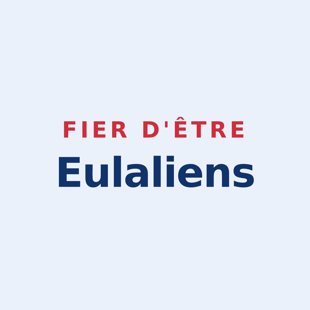 Sticker « Fier d'être Eulaliens » — design pour Sainte-Eulalie