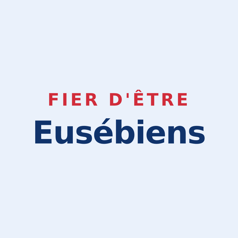 Sticker « Fier d'être Eusébiens » — design pour Sainte-Eusoye
