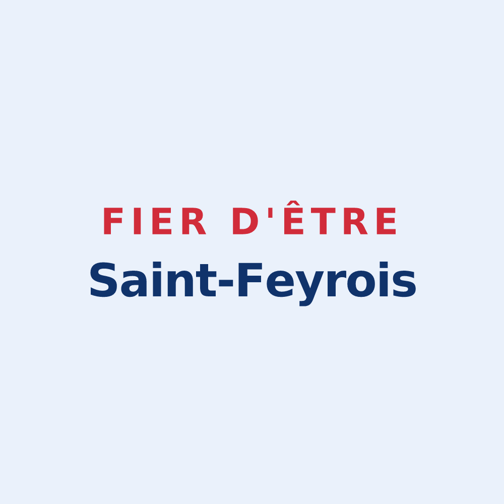 Sticker « Fier d'être Saint-Feyrois » — design pour Sainte-Feyre