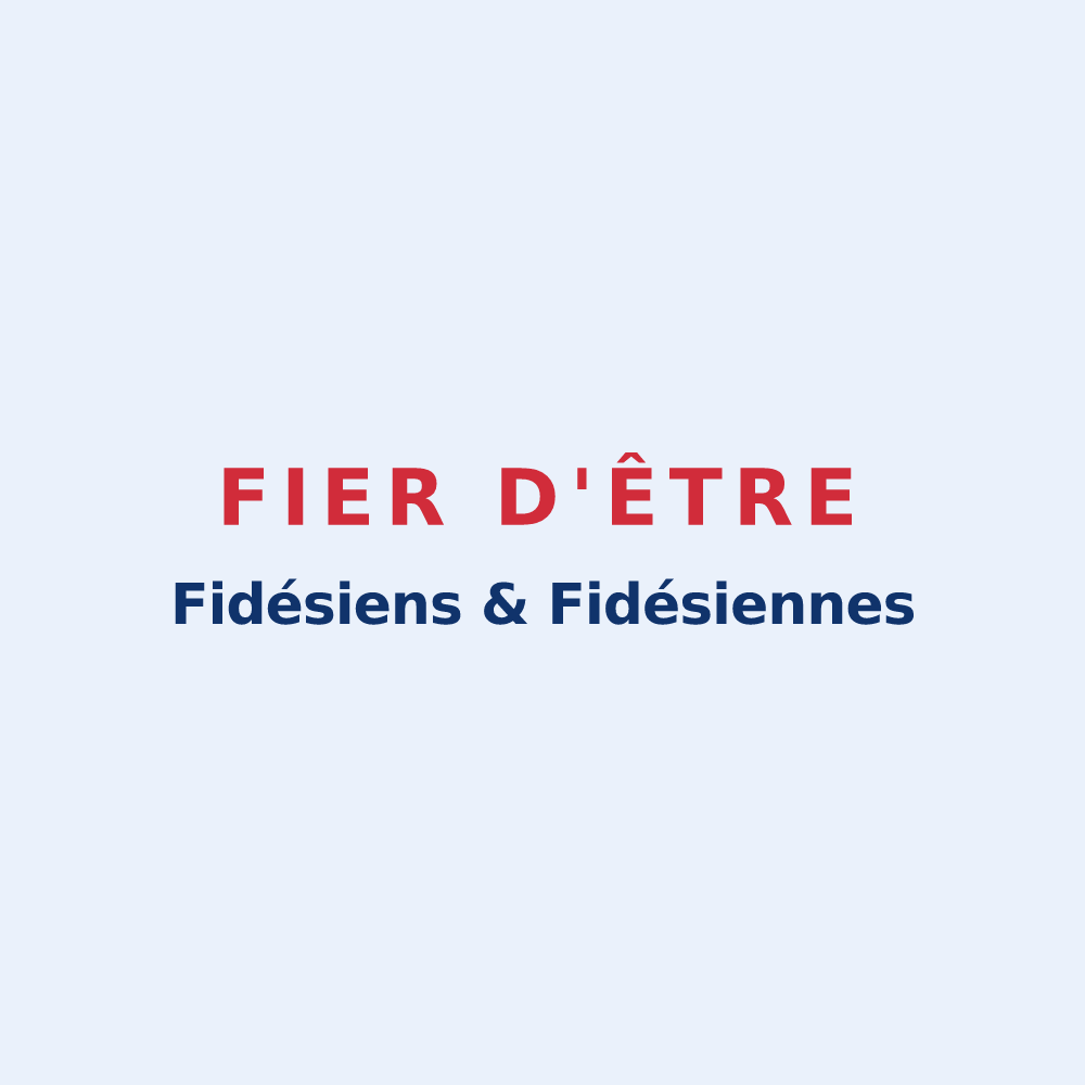 Sticker « Fier d'être Fidésiens & Fidésiennes » — design pour Sainte-Foy