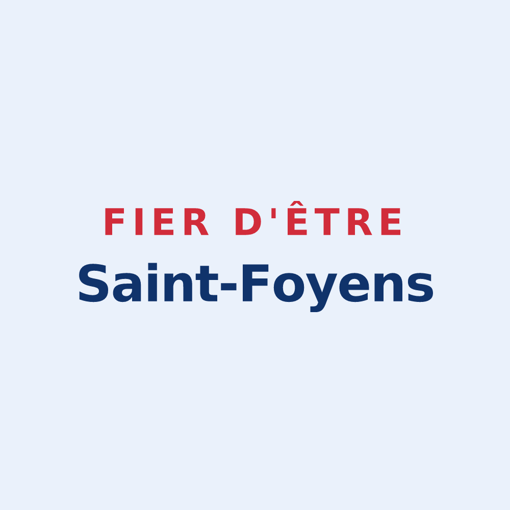 Sticker « Fier d'être Saint-Foyens » — design pour Sainte-Foy-d'Aigrefeuille