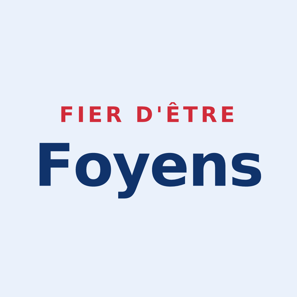 Sticker « Fier d'être Foyens » — design pour Sainte-Foy-la-Longue