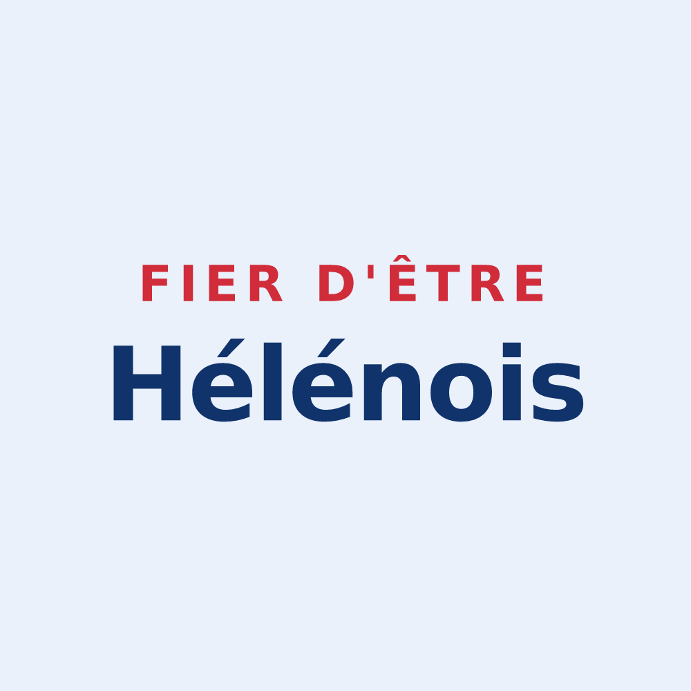 Sticker « Fier d'être Hélénois » — design pour Sainte-Hélène