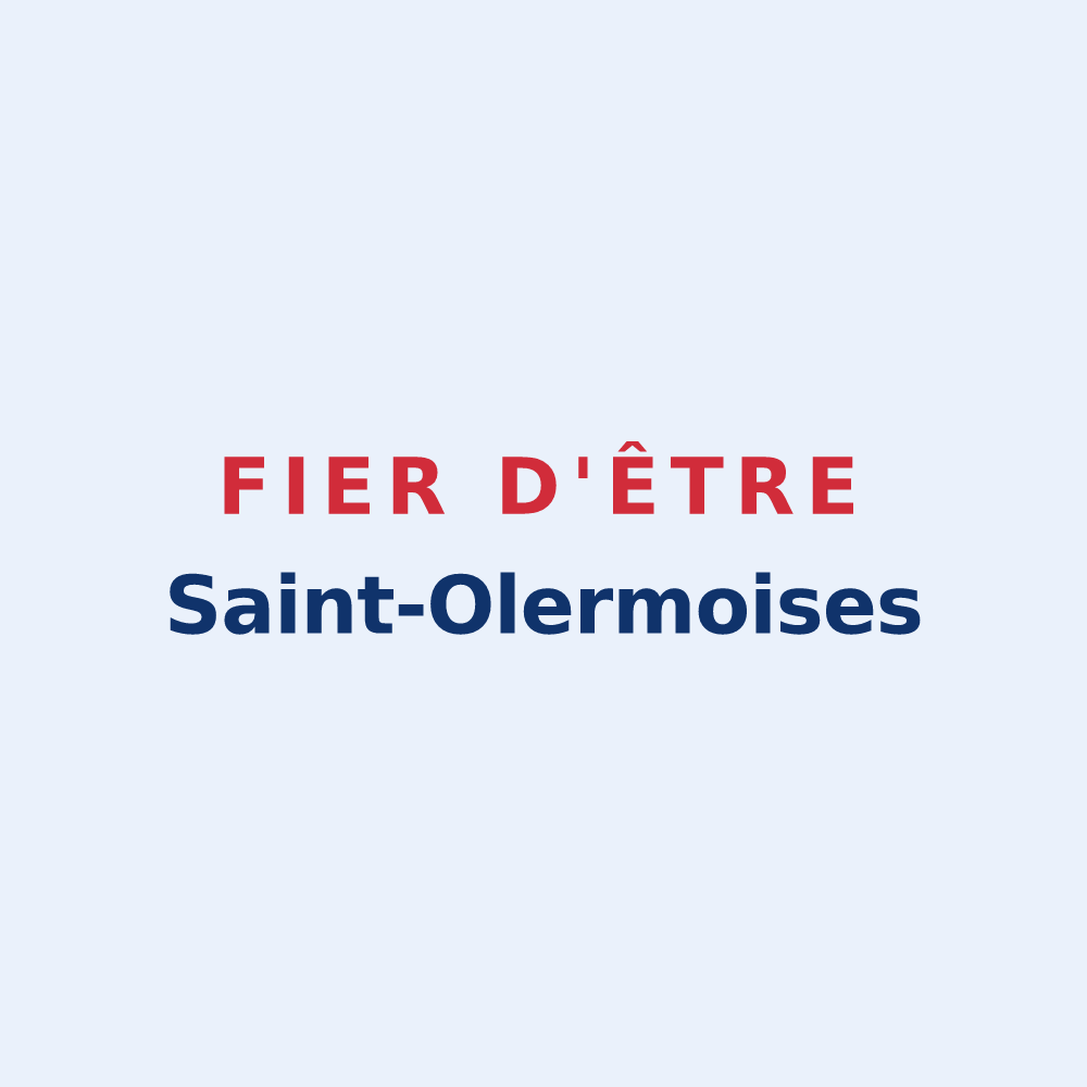 Sticker « Fier d'être Saint-Olermoises » — design pour Sainte-Hélène