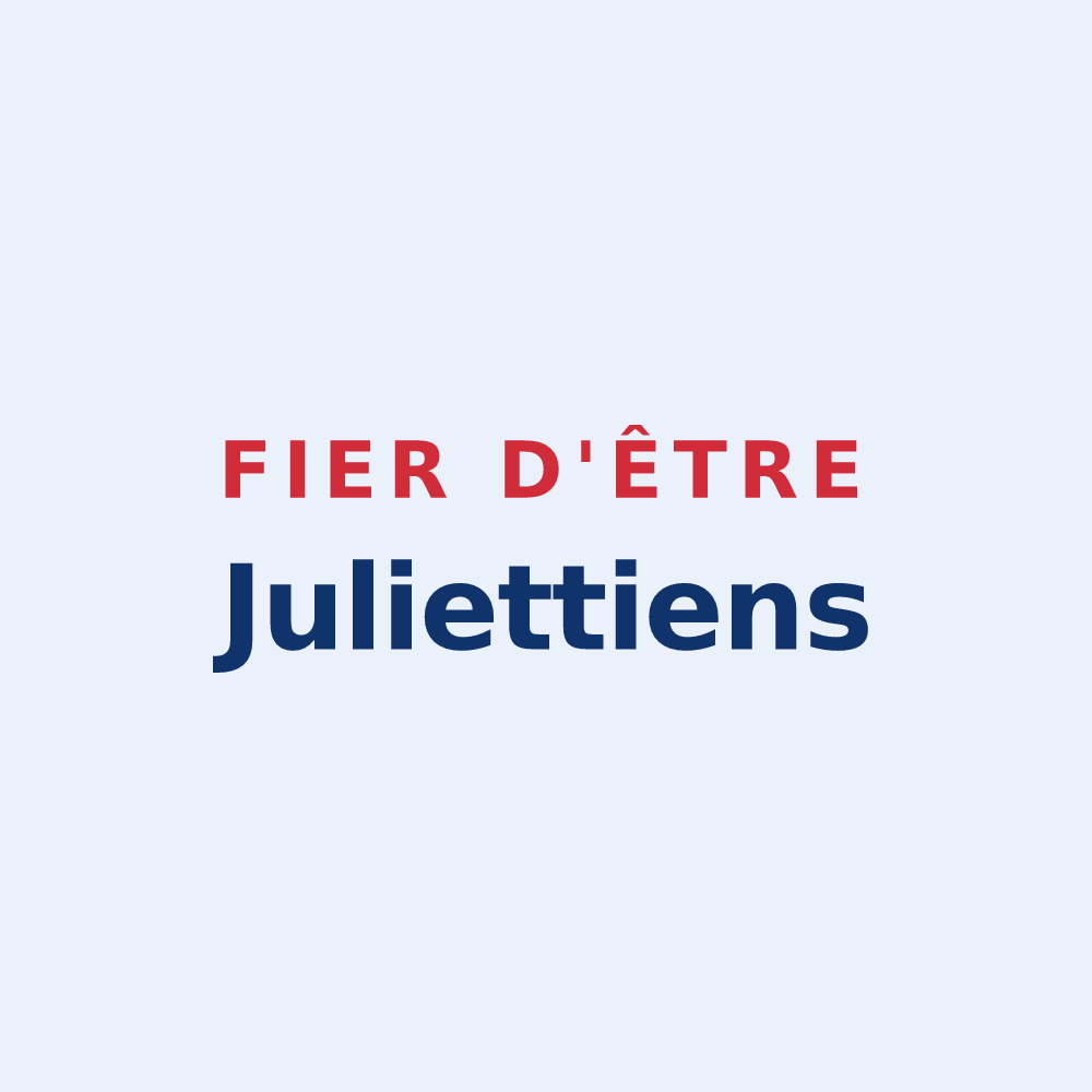 Sticker « Fier d'être Juliettiens » — design pour Sainte-Juliette