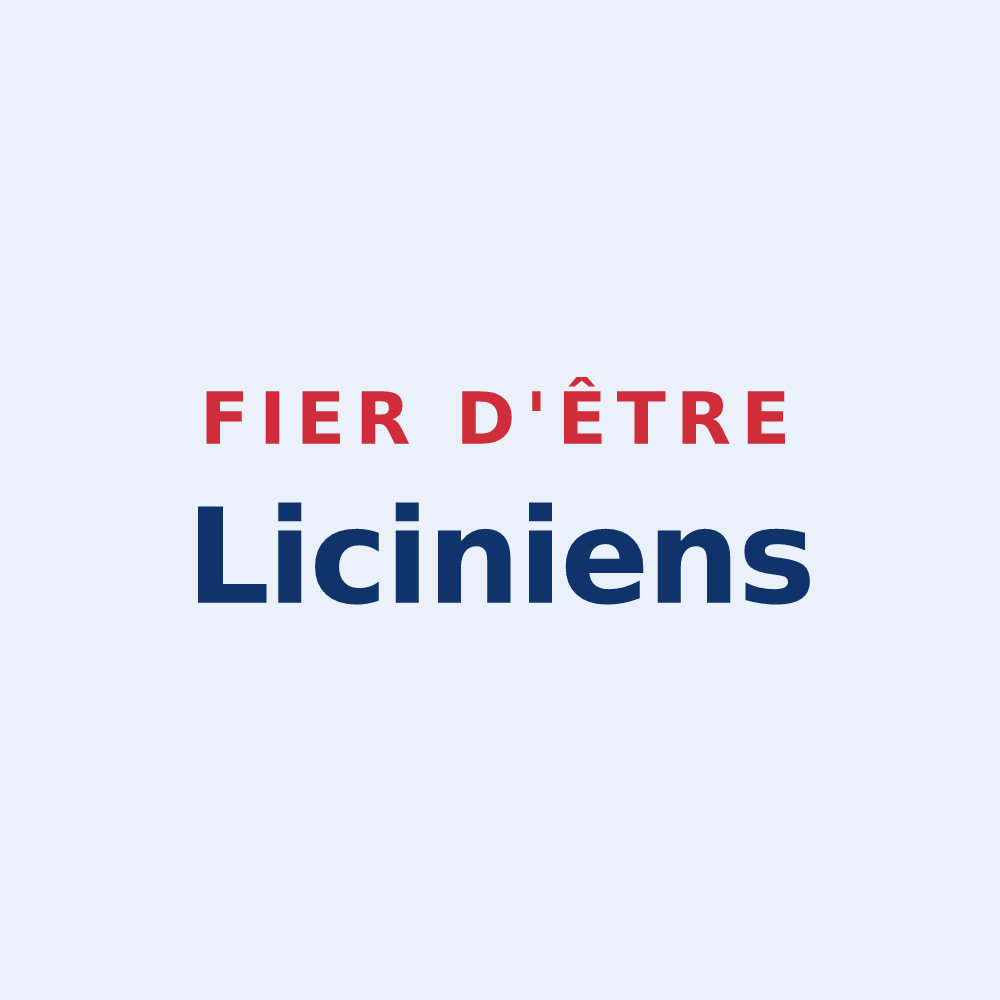 Sticker « Fier d'être Liciniens » — design pour Sainte-Lizaigne