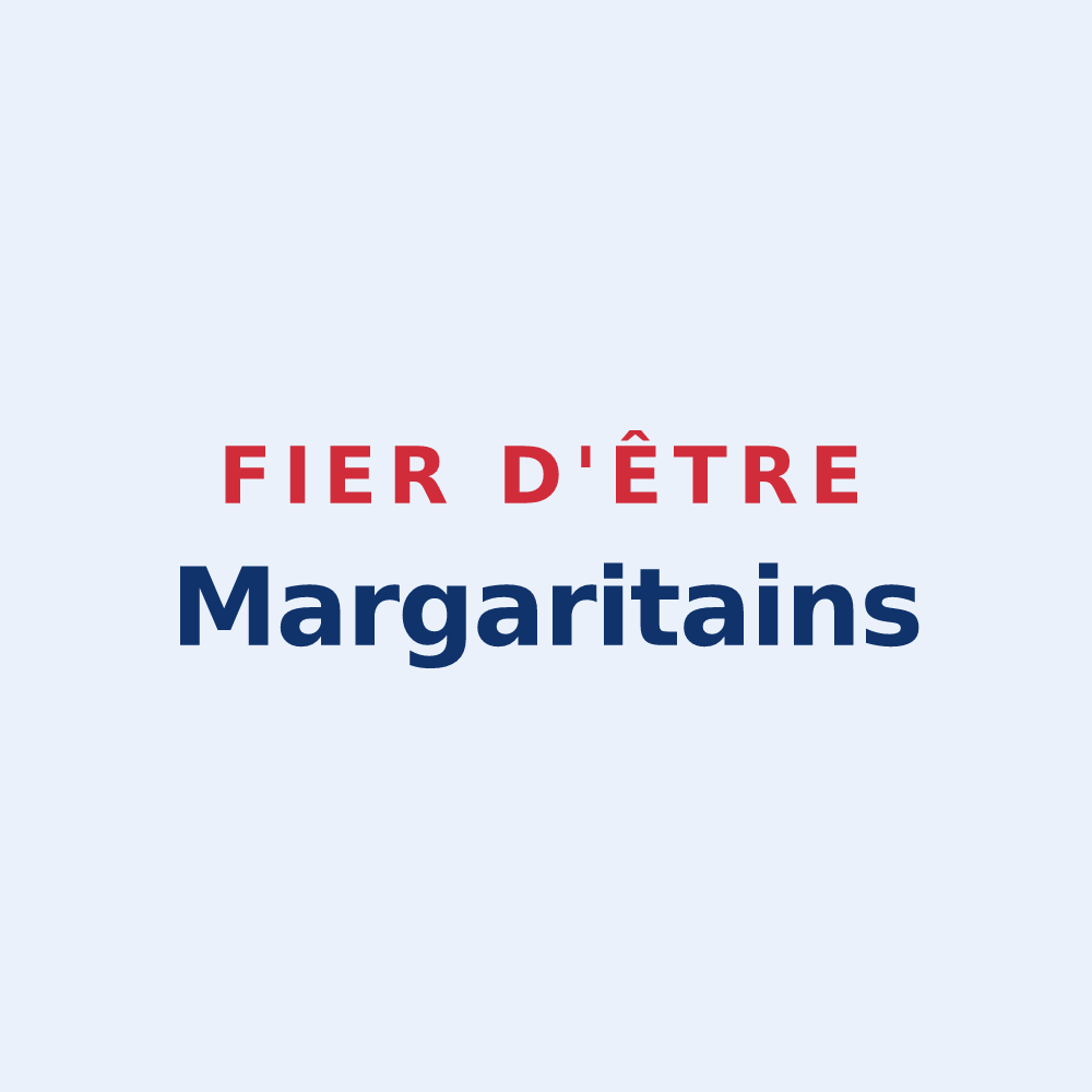 Sticker « Fier d'être Margaritains » — design pour Sainte-Marguerite