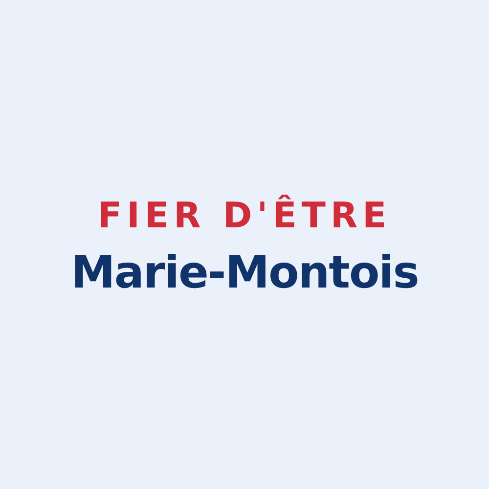 Sticker « Fier d'être Marie-Montois » — design pour Sainte-Marie-du-Mont