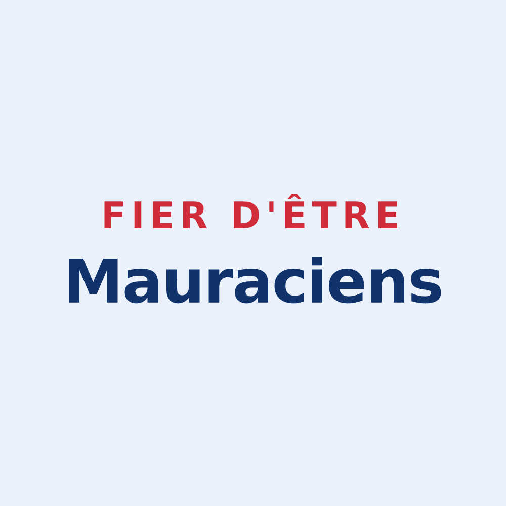 Sticker « Fier d'être Mauraciens » — design pour Sainte-Maure