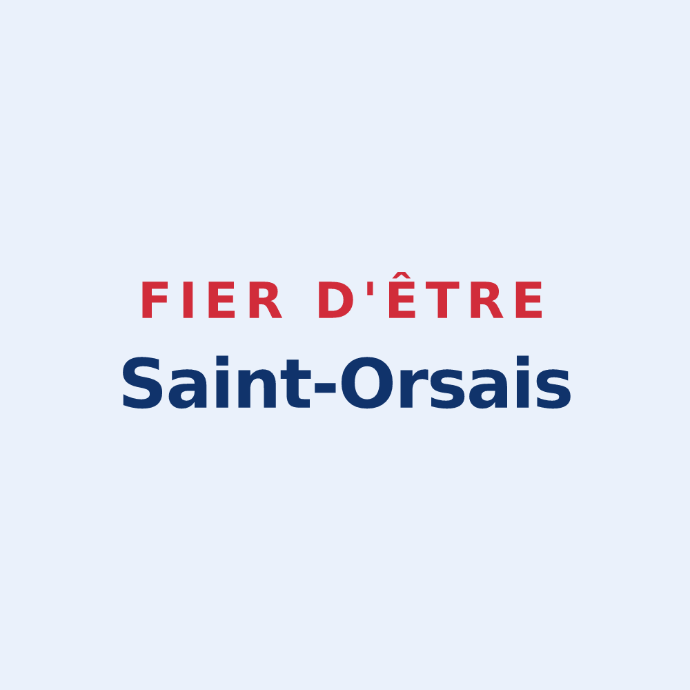 Sticker « Fier d'être Saint-Orsais » — design pour Sainte-Orse