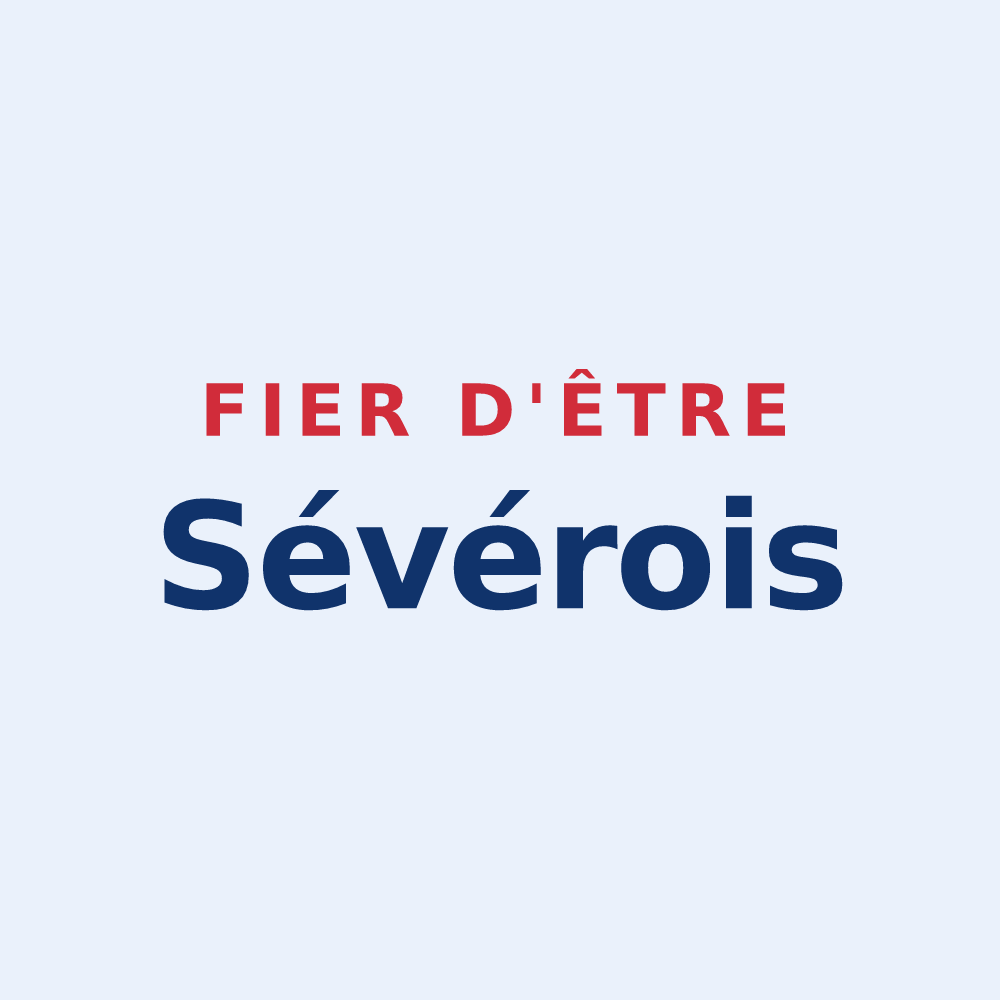 Sticker « Fier d'être Sévérois » — design pour Sainte-Sévère-sur-Indre