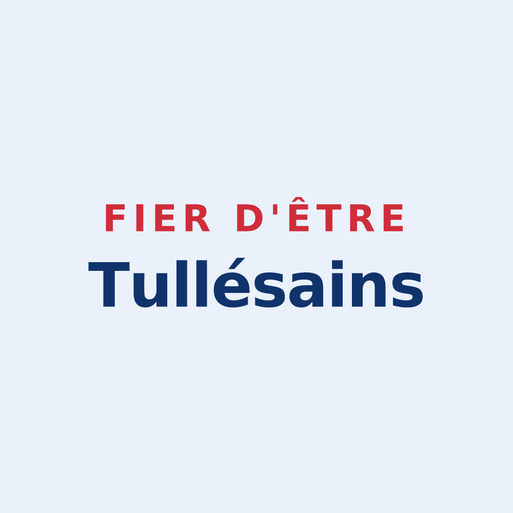 Sticker « Fier d'être Tullésains » — design pour Sainte-Tulle