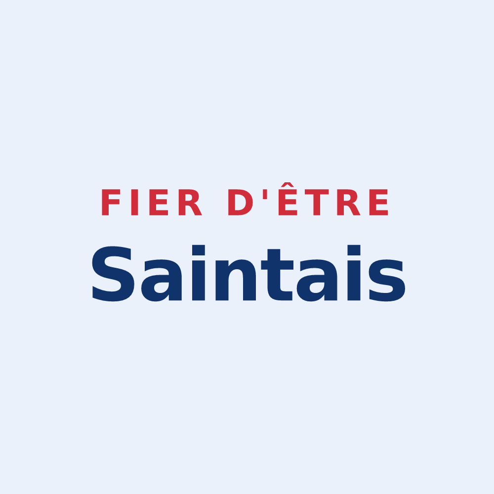 Sticker « Fier d'être Saintais » — design pour Saintes
