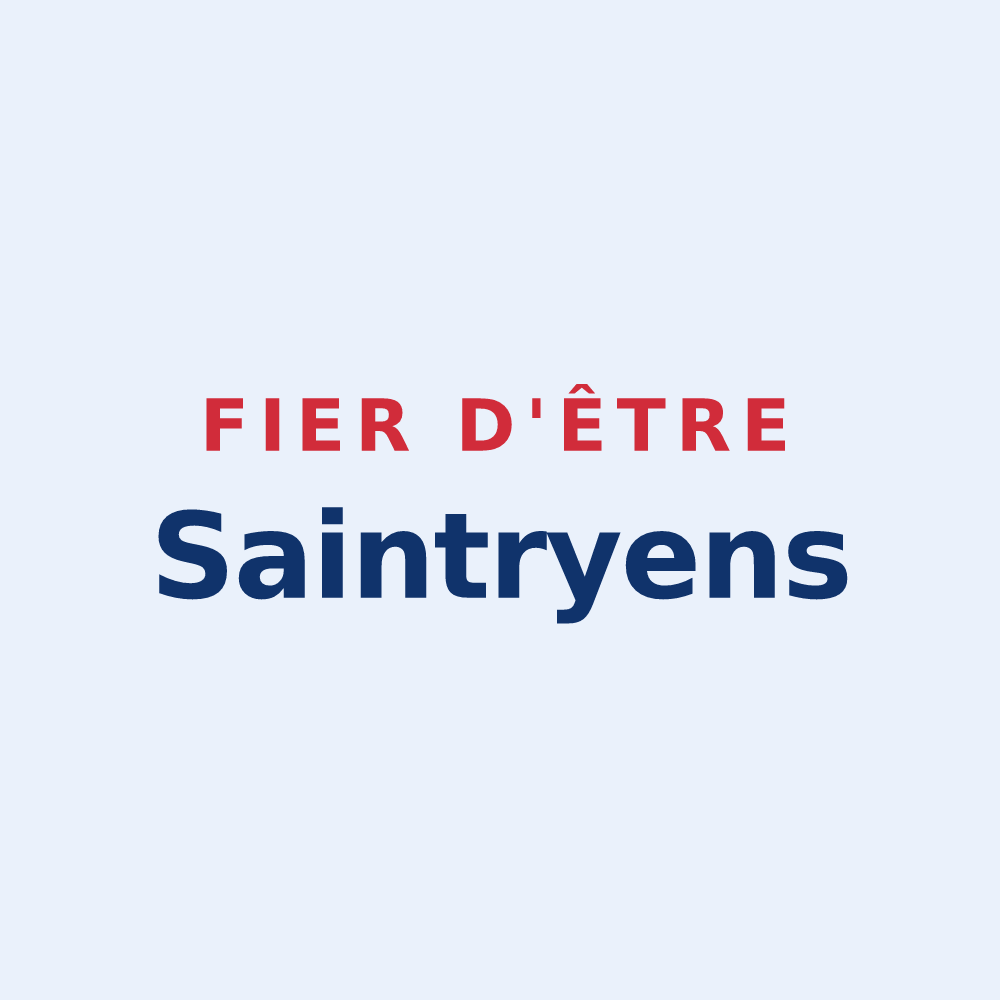 Sticker « Fier d'être Saintryens » — design pour Saintry-sur-Seine
